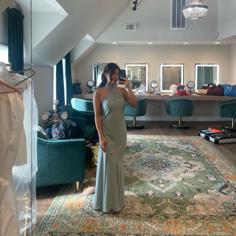 Birdie Grey Stephanie Dress - Sage Green - Picture 2 of 3